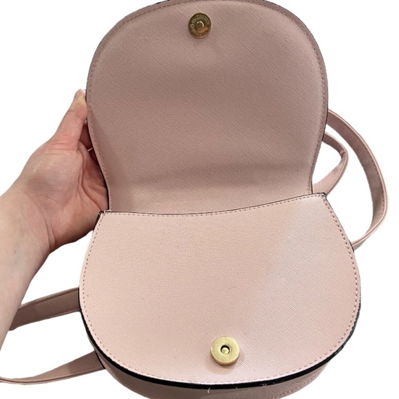 Rampage Pink Studded Mini Crossbody - Picture 3 of 7